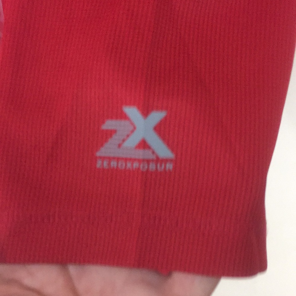 Zeroxposure Red Sun Protection Top Size XL New with Tags - Picture 3 of 11